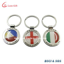 National Flag Keychain for Promotion Using